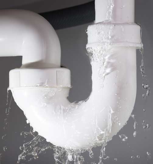 Burst pipe